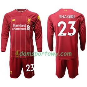 Koszulka Liverpool Shaqiri 23 Dziecięcy Domowe Koszulki Piłkarskie 2019-2020 Długi Rękaw